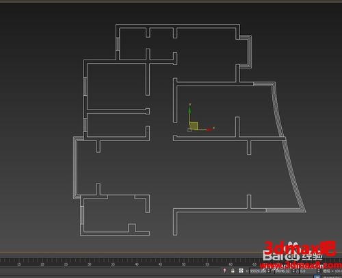  3DMAX單線建模教程詳解，用3DMAX單線制作室內墻體模型