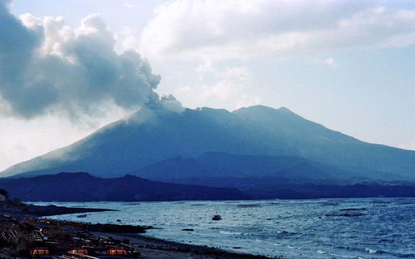 日本樱岛火山