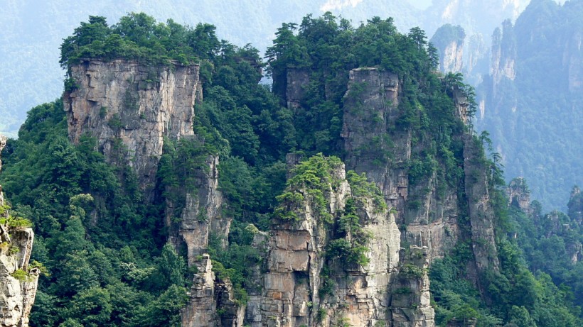 岩石风景图片