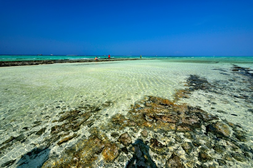 西沙银屿岛风景图片