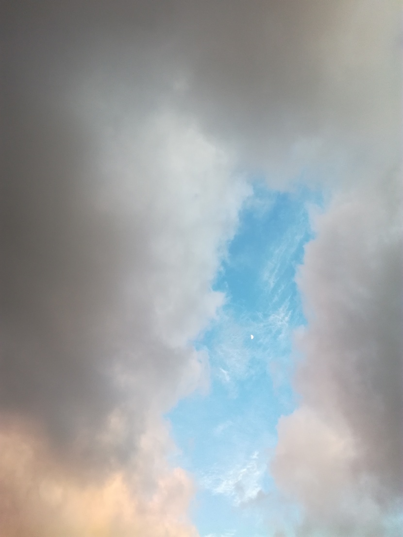 空中的乌云图片