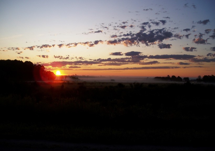 唯美的日出日落风景图片
