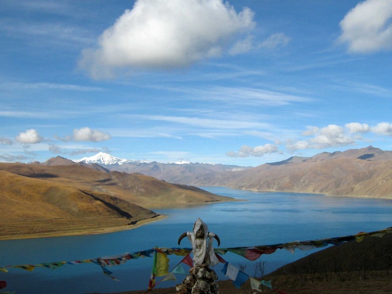 雅鲁藏布江风景图片