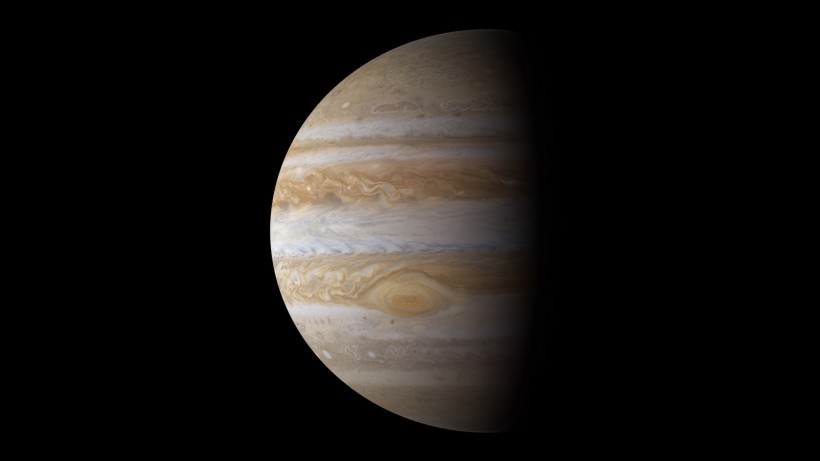体积硕大的木星图片