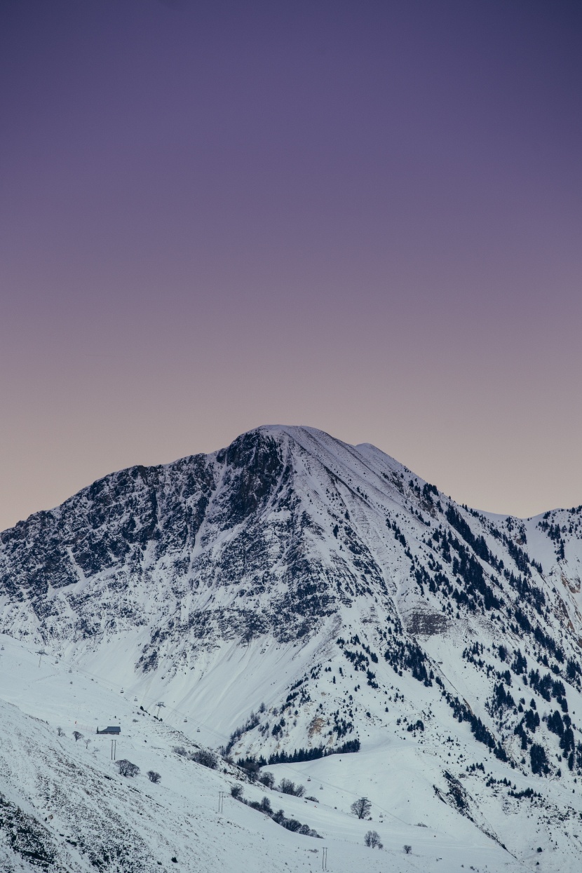 雪山美景图片