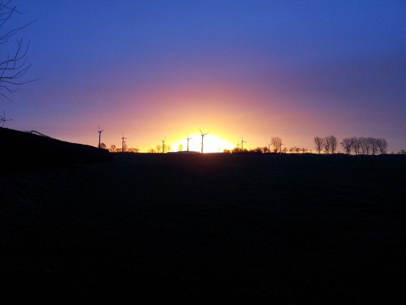 唯美的日出日落风景图片