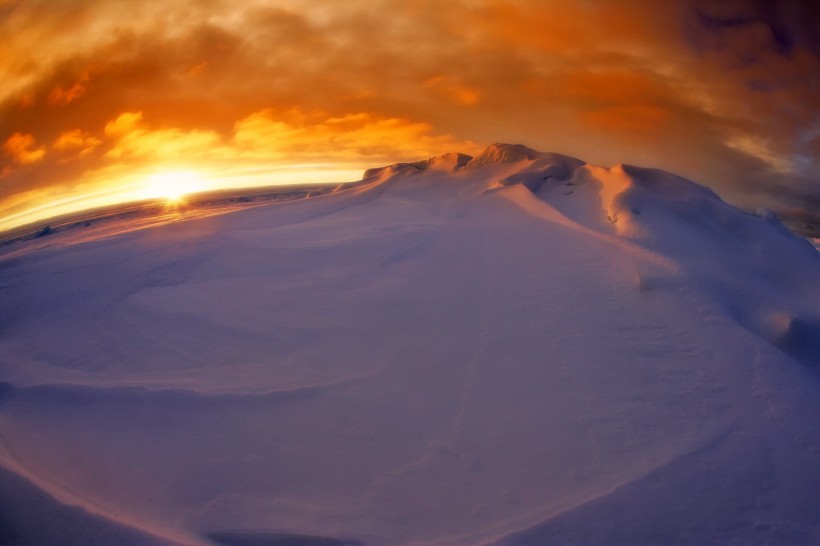 南极洲的雪图片