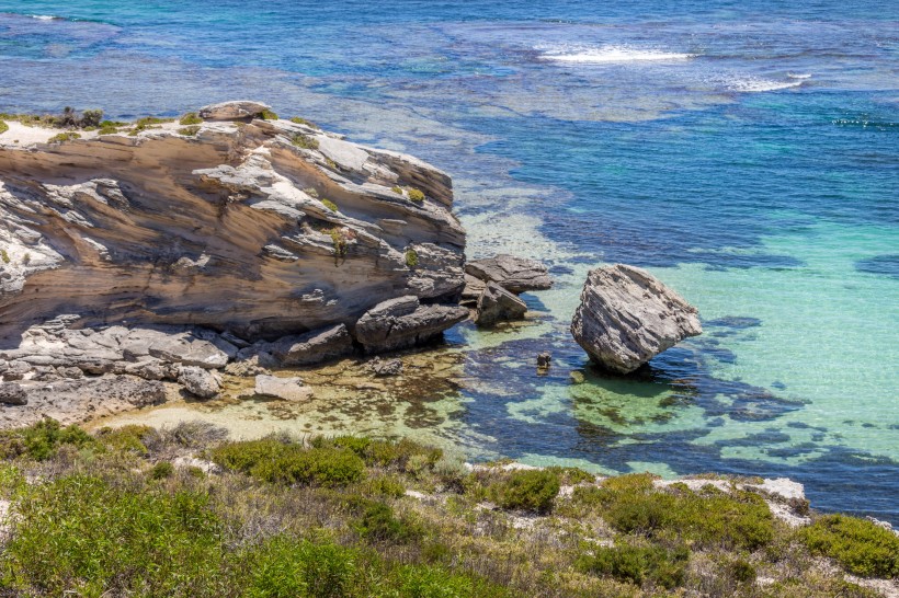 澳大利亚洛特尼斯岛自然风景图片