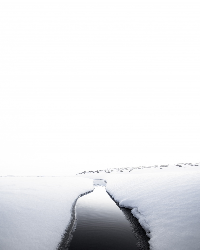 白雪皑皑的冬季图片