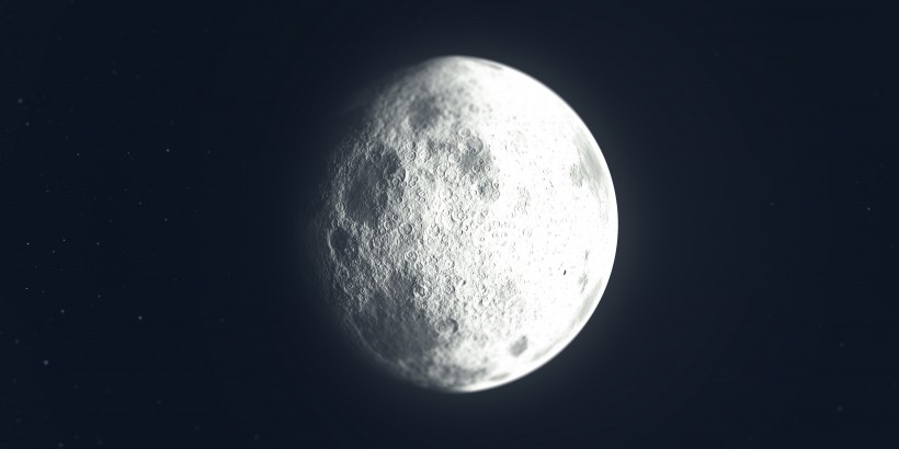 天上的月亮图片