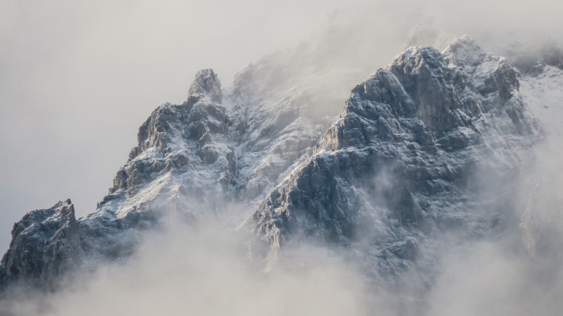 雪山美景图片