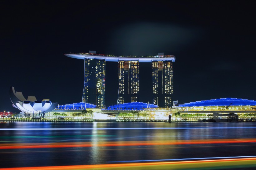 新加坡滨海湾金沙酒店建筑风景图片
