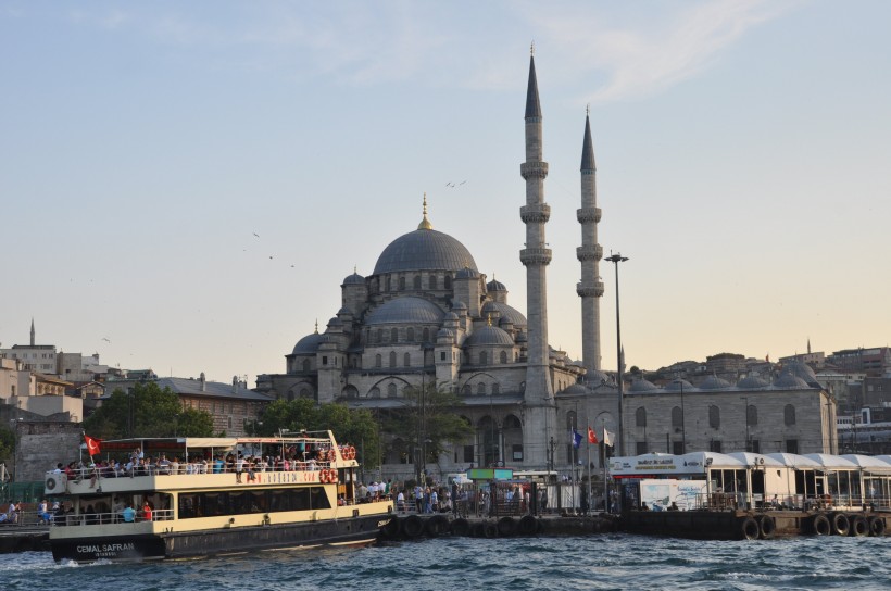 土耳其处女塔建筑风景图片