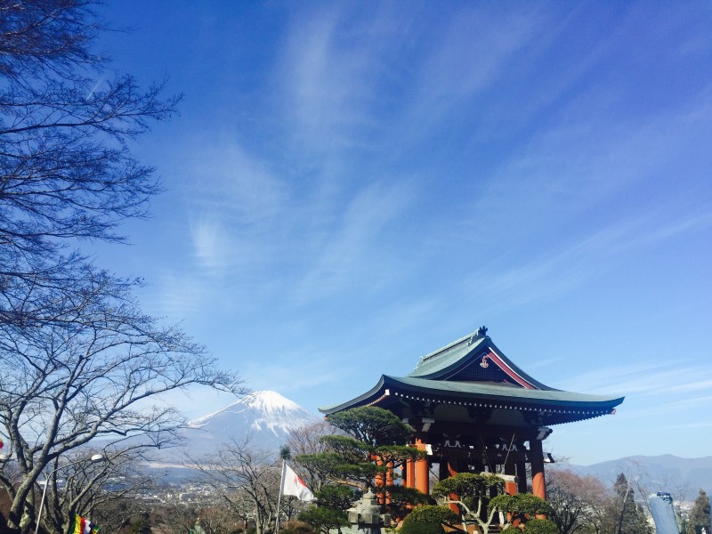日本富士山自然风景图片