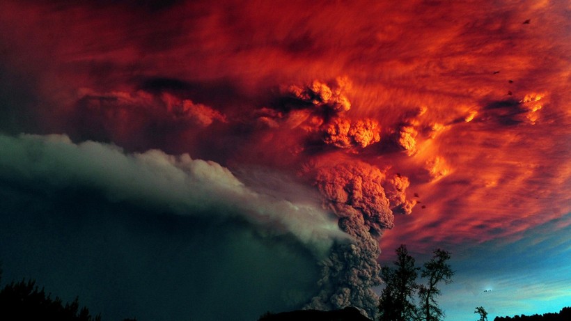 火山风景图片