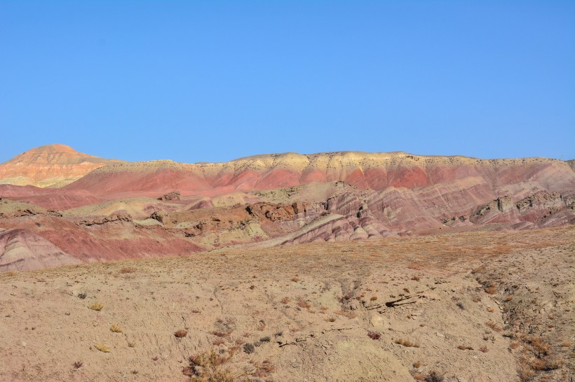新疆硫磺沟自然风景图片