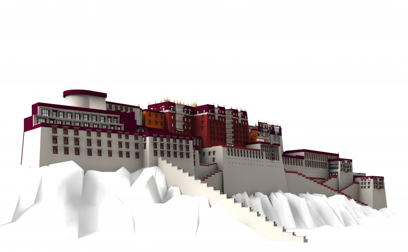 神圣又神秘的西藏布达拉宫建筑风景图片