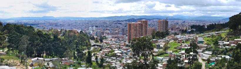 哥伦比亚圣菲波哥大建筑风景图片
