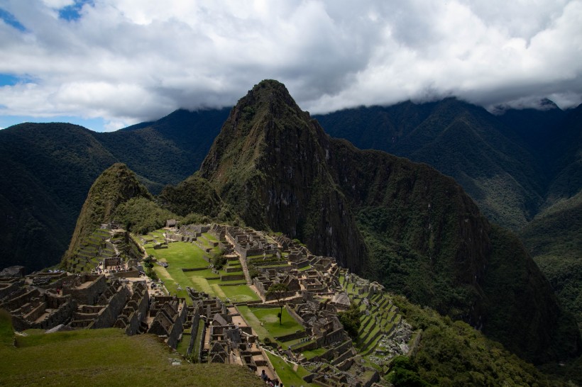 秘鲁马丘比丘遗址风景图片