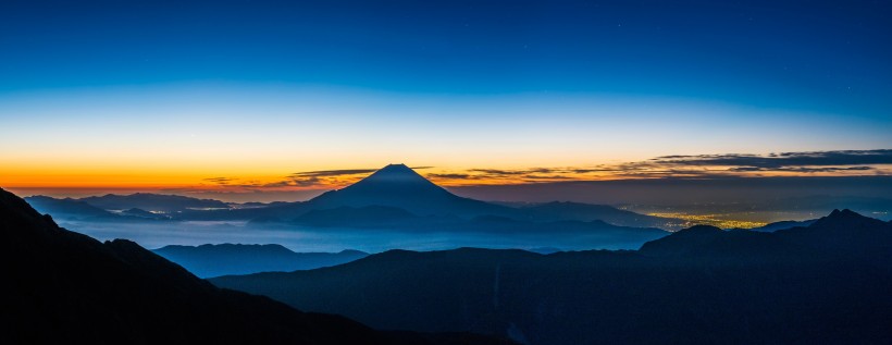 日本富士山自然风景图片