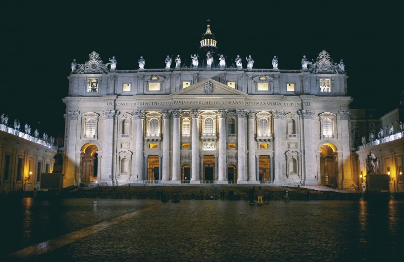 梵蒂冈广场建筑风景图片