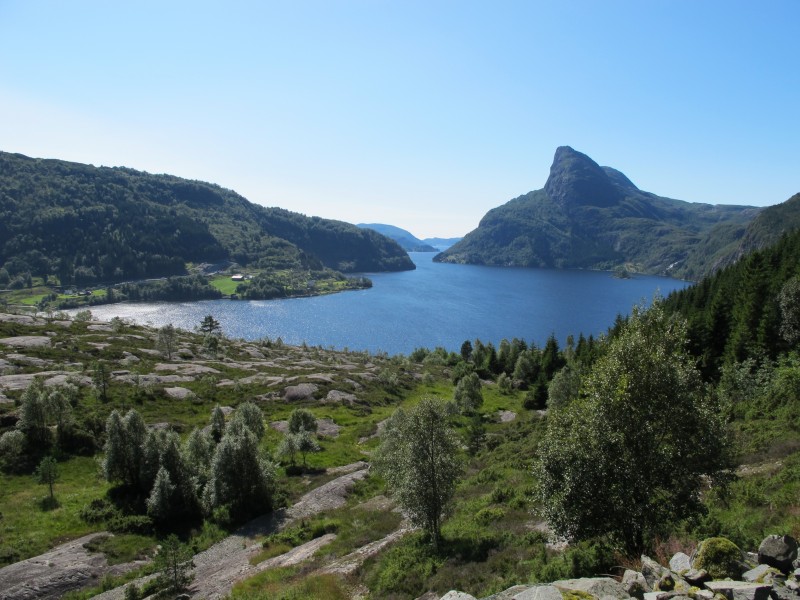 风景秀丽壮阔的挪威峡湾风景图片