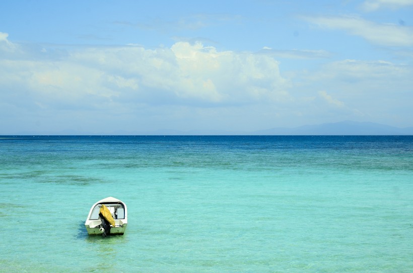 美丽的马尔代夫海边风景图片
