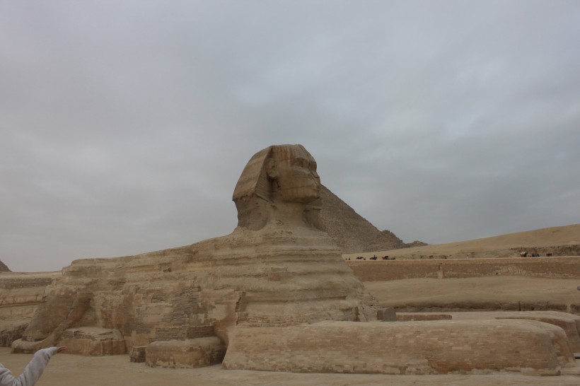 埃及神奇的狮身人面像图片