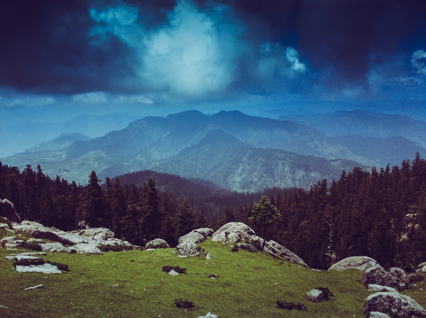 喜马拉雅山脉风景图片
