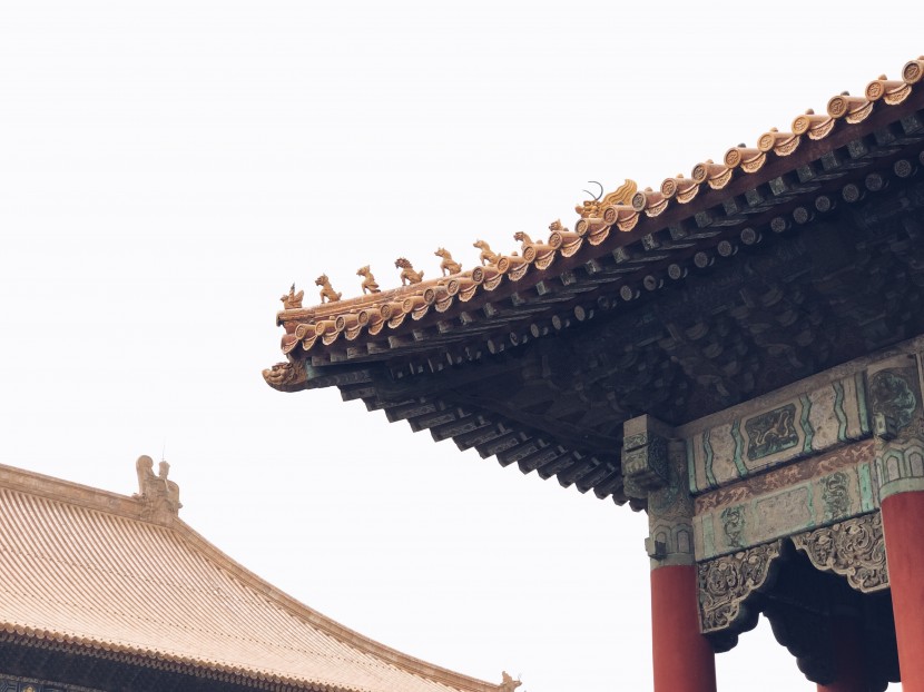 雄伟壮观的北京故宫图片