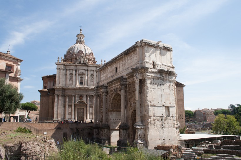 意大利首都罗马历史遗迹建筑图片