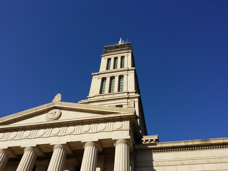 美国华盛顿白宫建筑风景图片