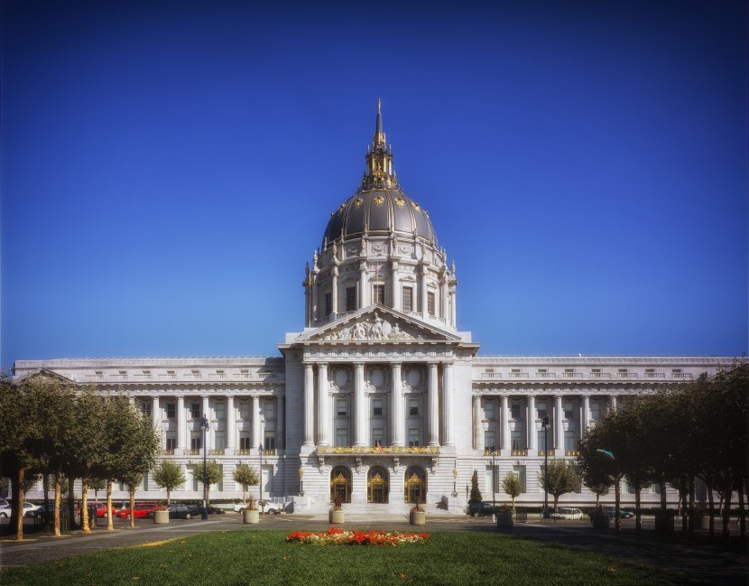 美国旧金山市政厅建筑风景图片