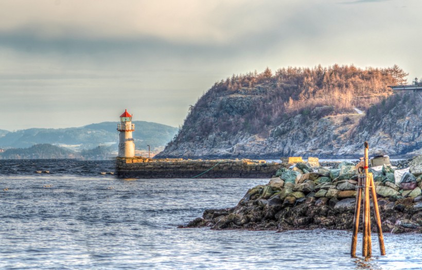 挪威斯堪的纳维亚半岛风景图片
