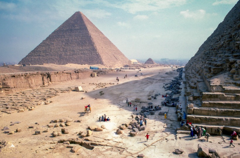 古埃及金字塔的图片