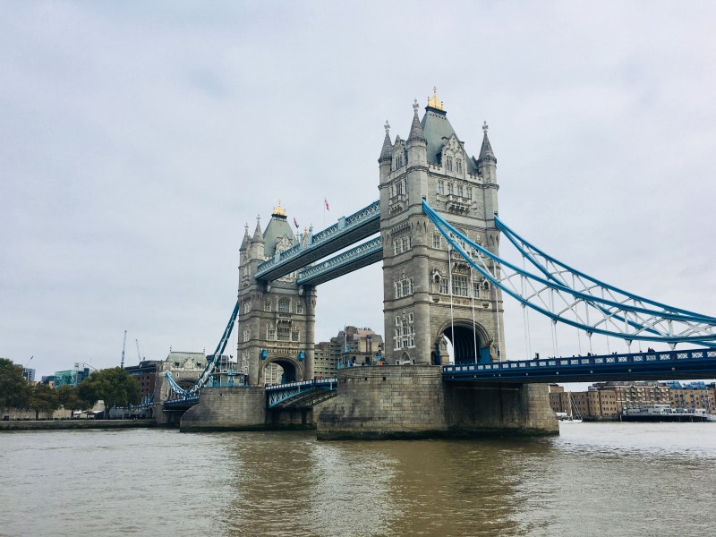英国伦敦塔桥风景图片