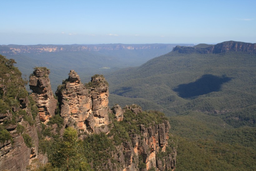 澳大利亚三姐妹岩风景图片
