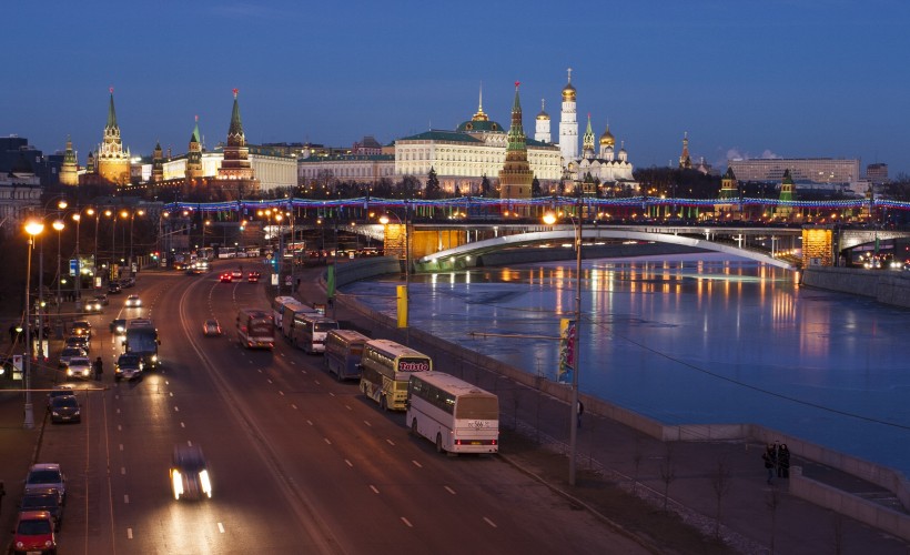 俄罗斯莫斯科克里姆林宫建筑风景图片
