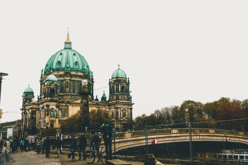 德国柏林大教堂风景图片