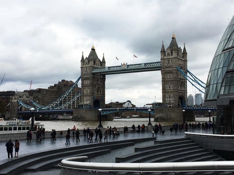英国伦敦塔桥风景图片