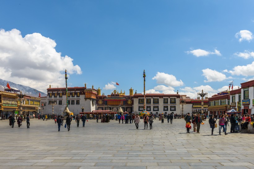 西藏建筑风景图片