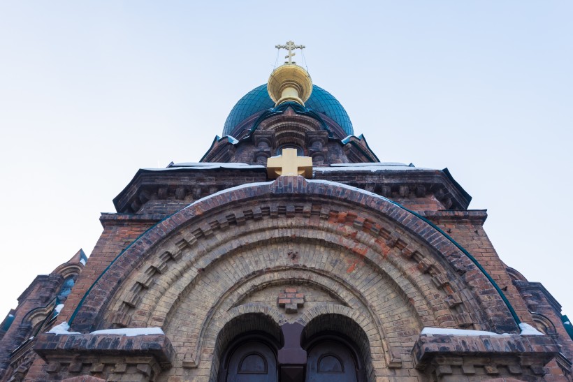 哈尔滨圣索菲亚教堂建筑风景图片