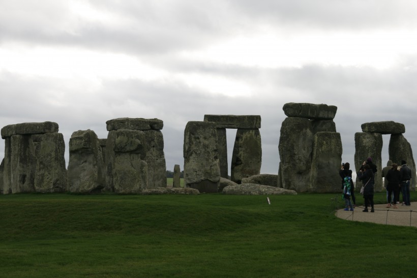 让人惊叹的英国巨石阵自然风景图片