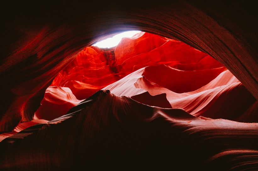 美国亚利桑那州羚羊峡谷风景图片