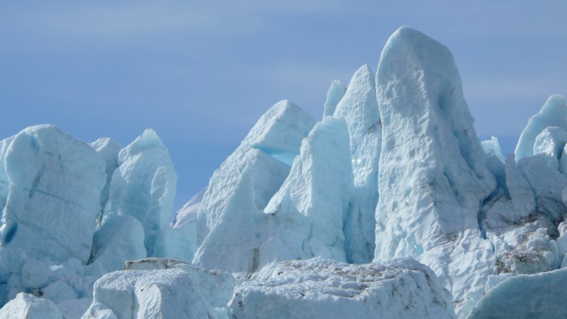 新西兰南岛塔斯曼冰川风景图片