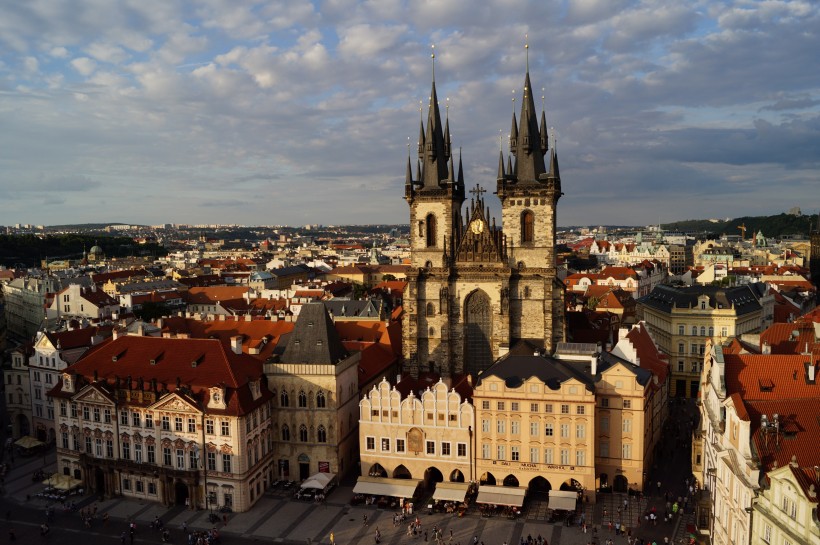 捷克布拉格建筑风景图片