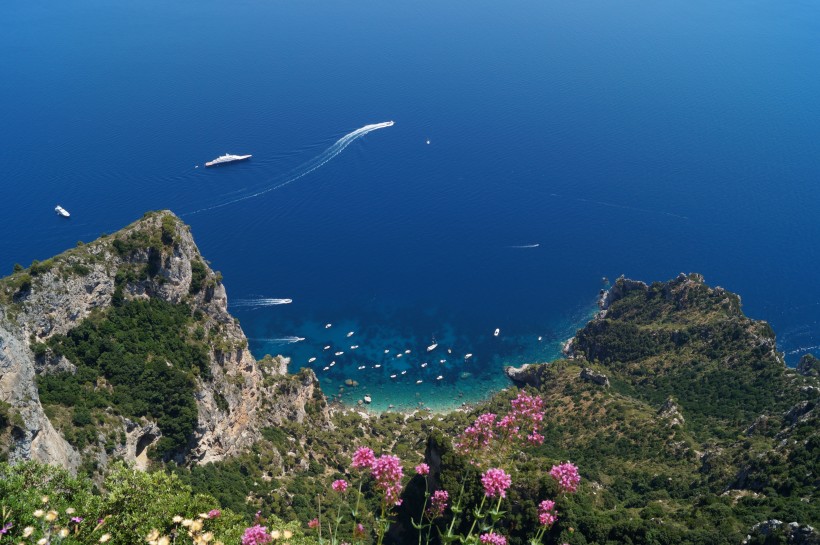 意大利卡普里岛风景图片