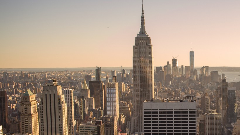 美国纽约曼哈顿建筑风景图片 