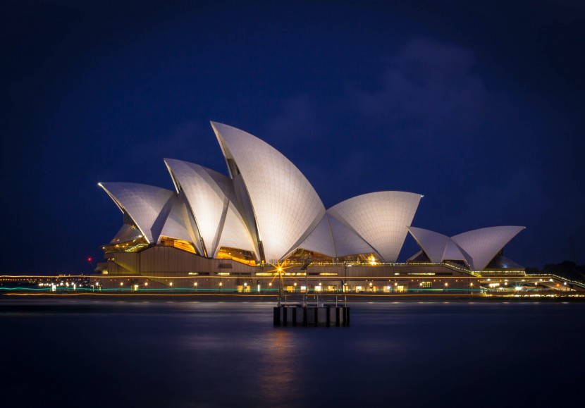 澳大利亚悉尼歌剧院建筑风景图片