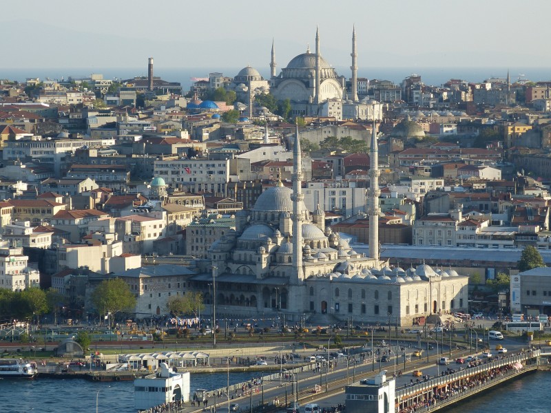 土耳其加拉塔建筑风景图片